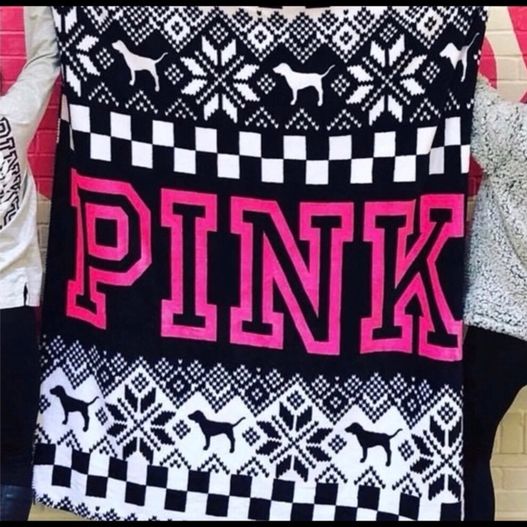 PINK Victoria's Secret Other - PINK VICTORIA’S SECRET Flannel Blanket
